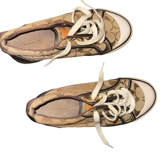 Coach Monogram Sneakers - Picture 2 of 4